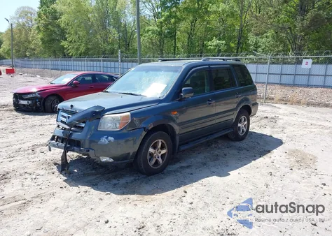 2006 Honda Pilot Ex-L из США, поврежденный, VIN 5FNYF28636B016418